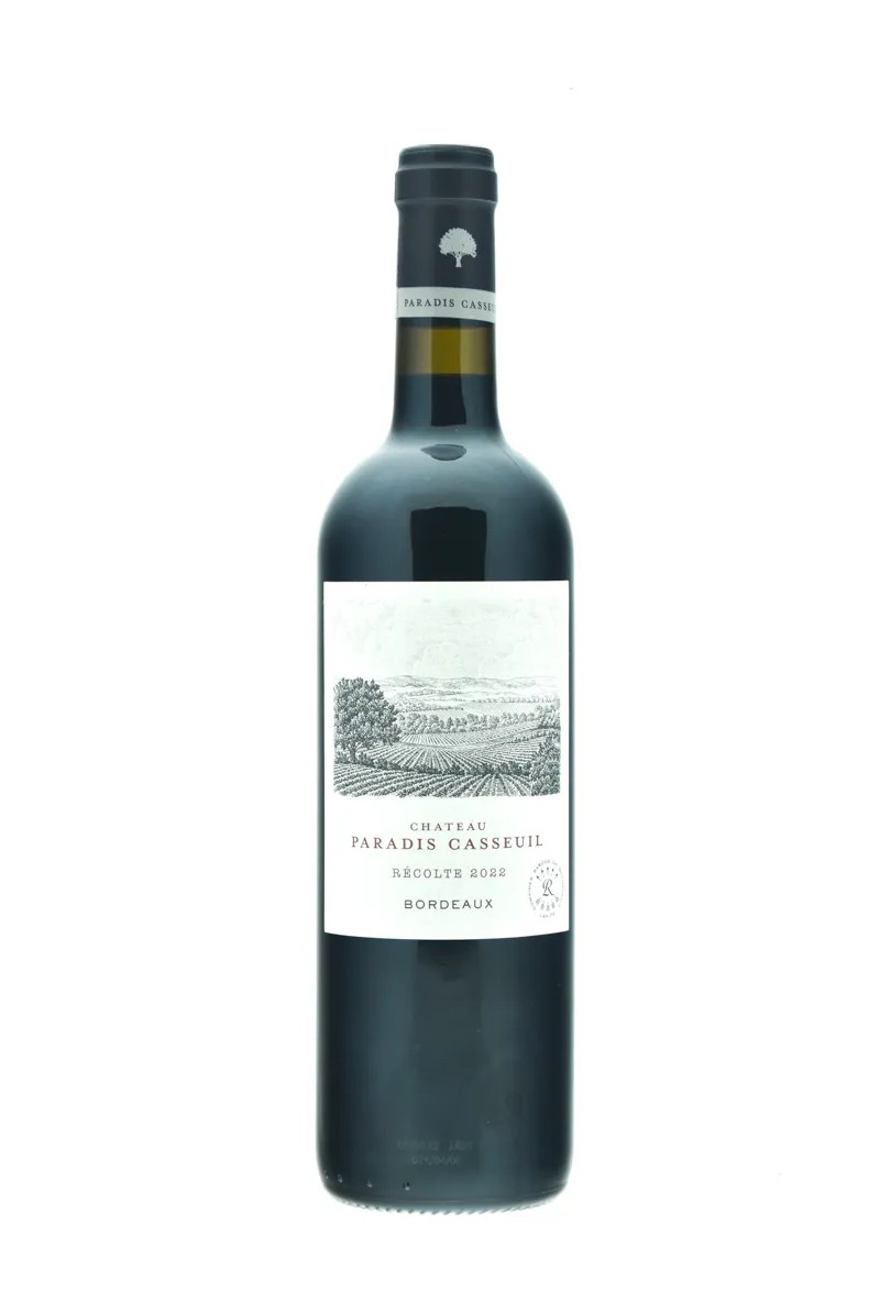 Chateau Paradis Casseuil Bordeaux Rouge 2022