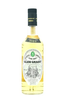 Glen Grant 5 years Distilled 1982 0.75 liter