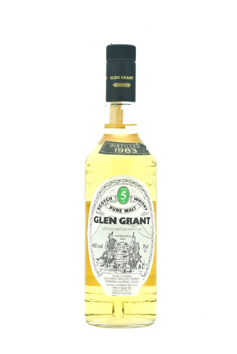 Glen Grant 5 years Distilled 1983 0.75 liter