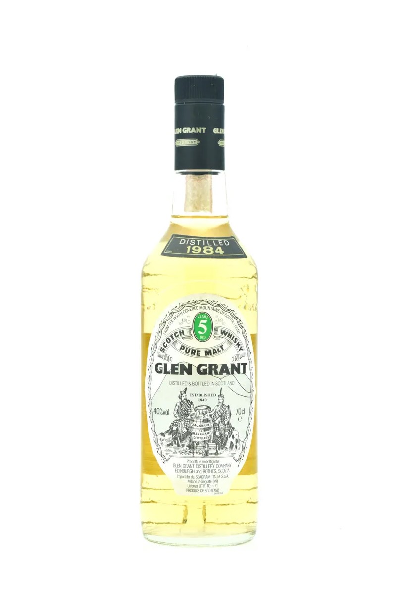 Glen Grant 5 years Distilled 1984 0.75 liter Glen Grant 5 years Distilled 1984 0.75 liter