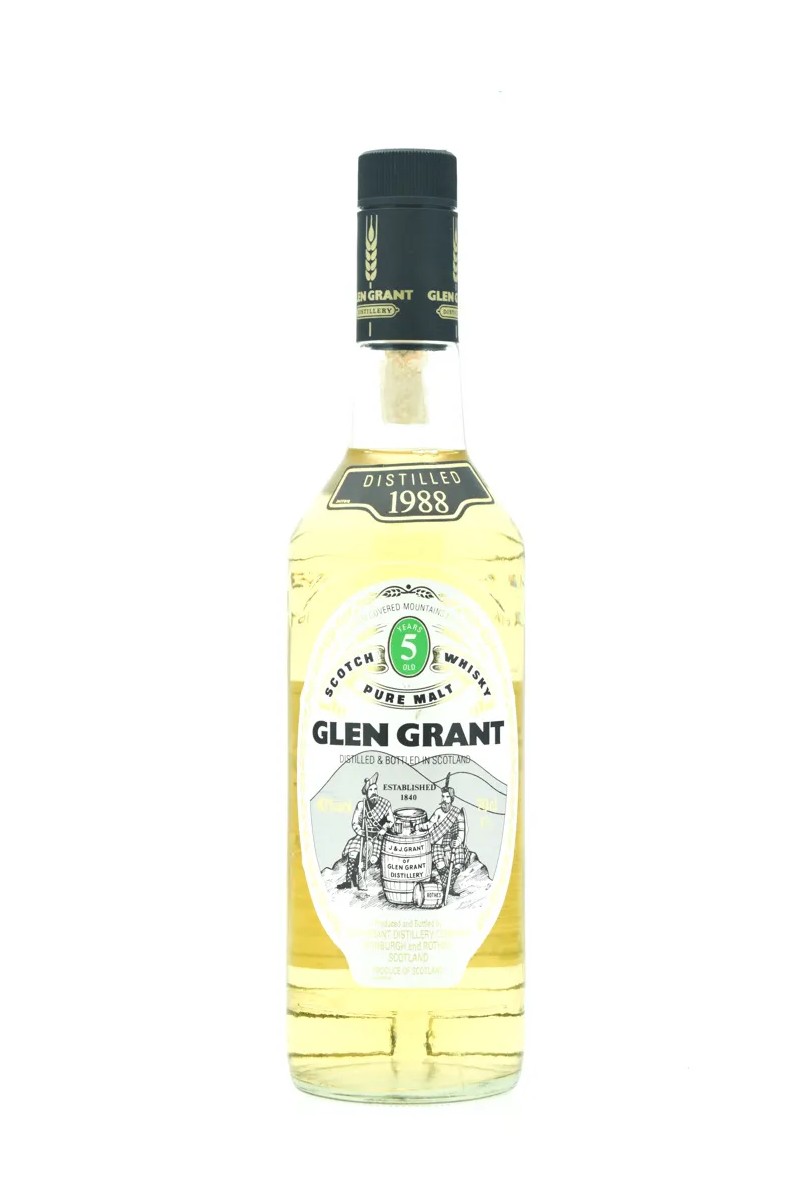 Glen Grant 5 years Distilled 1988