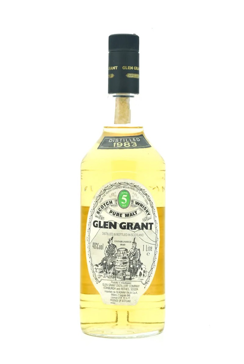 Glen Grant 5 years Distilled 1983 100cl