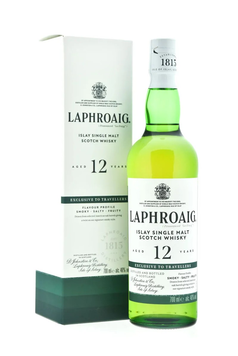 Laphroaig 12 years Exclusive To Travellers