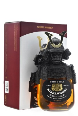 Nikka Gold & Gold Samurai Bottle - 75cl