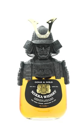 Nikka Gold & Gold Samurai Bottle - 75cl