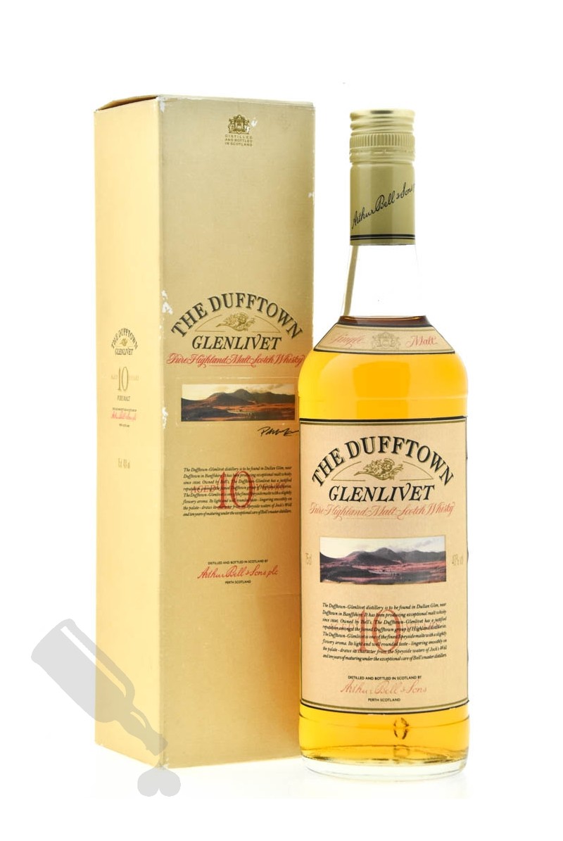 Dufftown-Glenlivet 10 years 75cl - Old Bottling Dufftown-Glenlivet 10 years 75cl - Old Bottling