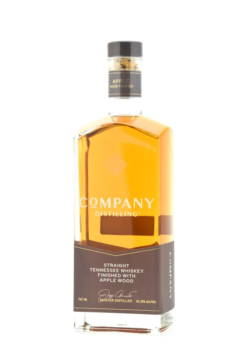 Company Distilling® Straight Tennessee Whiskey Finished with Apple Wood 75cl