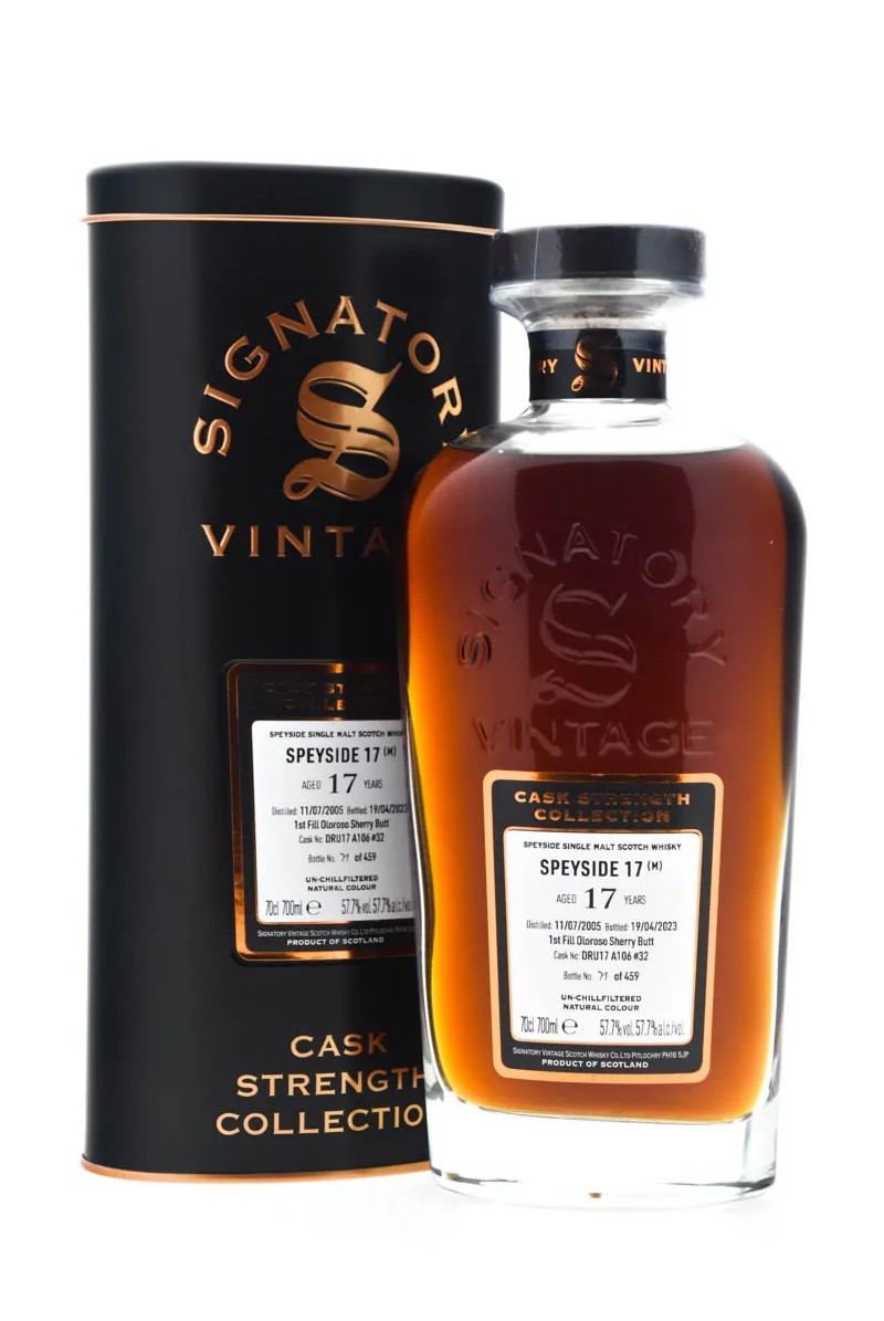 Speyside (M) 17 years 2005 - 2023 #DRU17 A106 #32