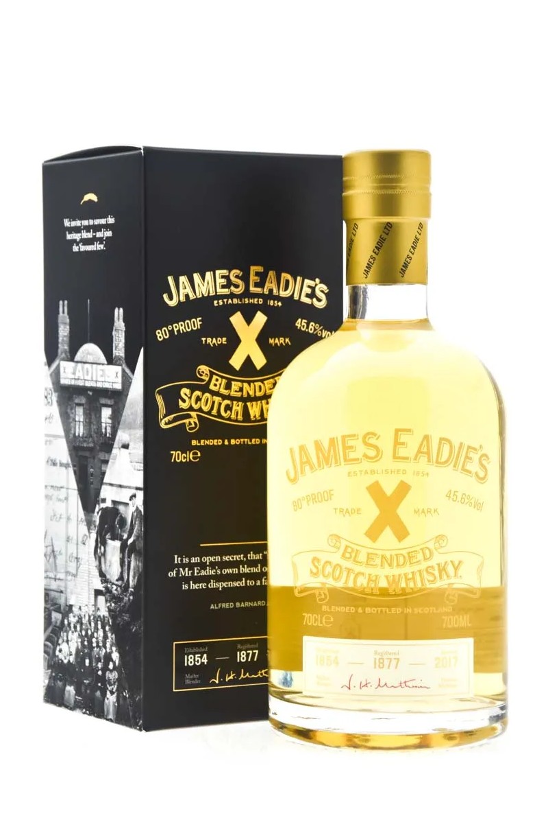 James Eadie's Trade Mark X 80 Proof