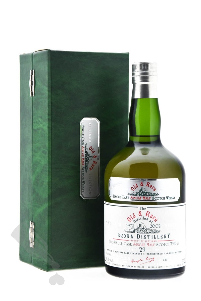Brora 29 years 1972 - 2002 Old & Rare Platinum Selection