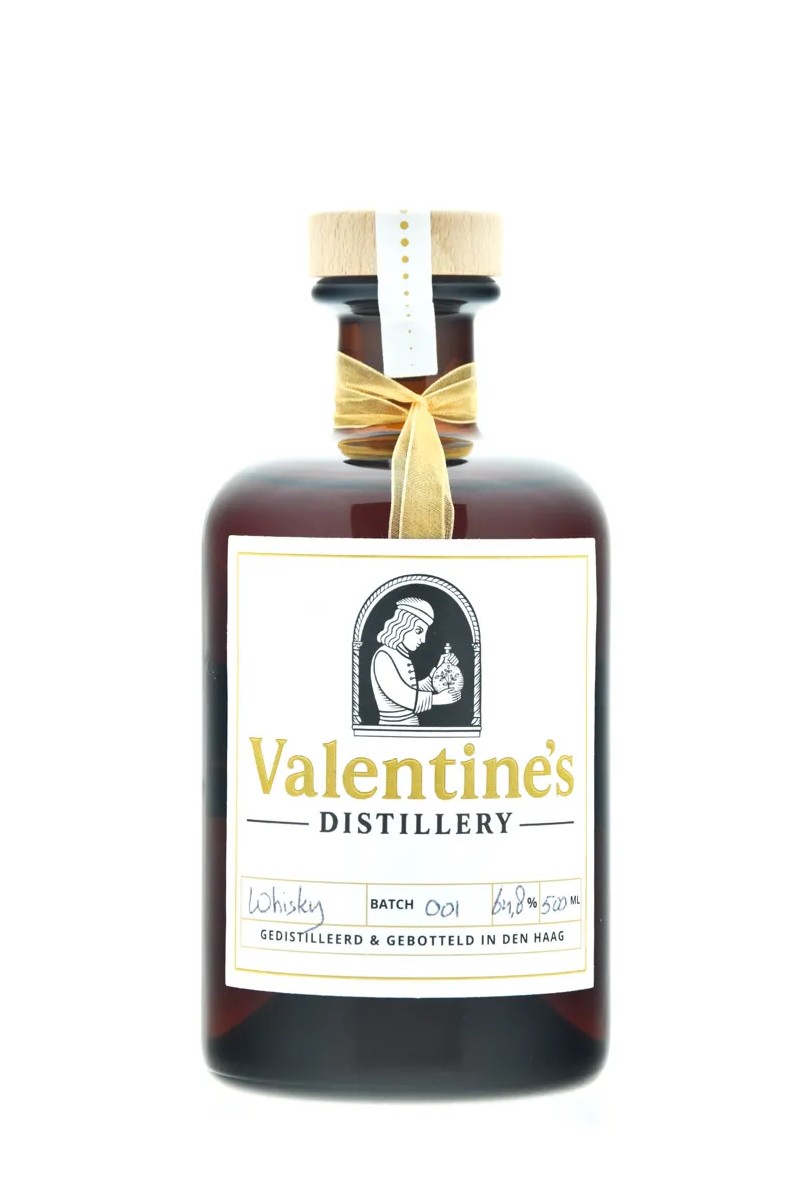 Valentine's Distillery Whisky Cask Strength 64.8% Batch 1