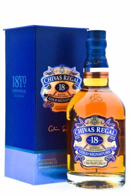 Chivas Regal 18 years Gold Signature