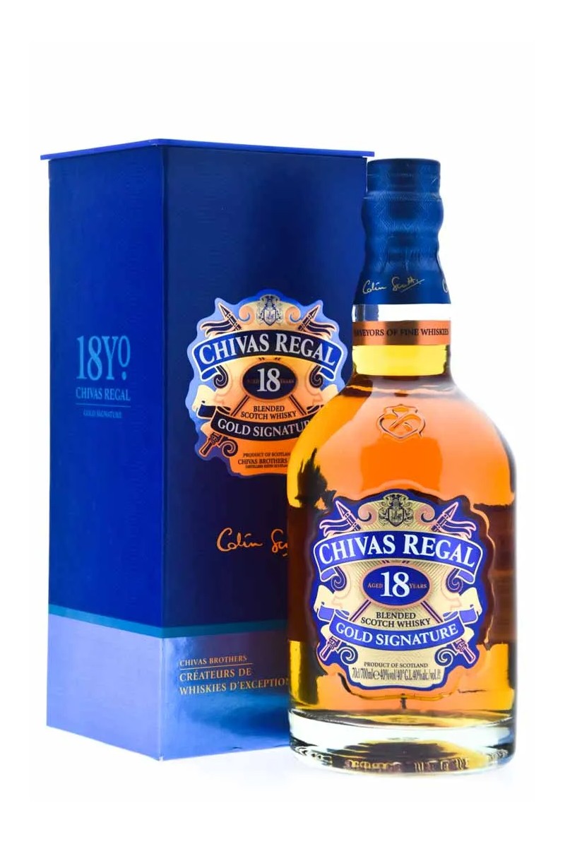 Chivas Regal 18 years Gold Signature