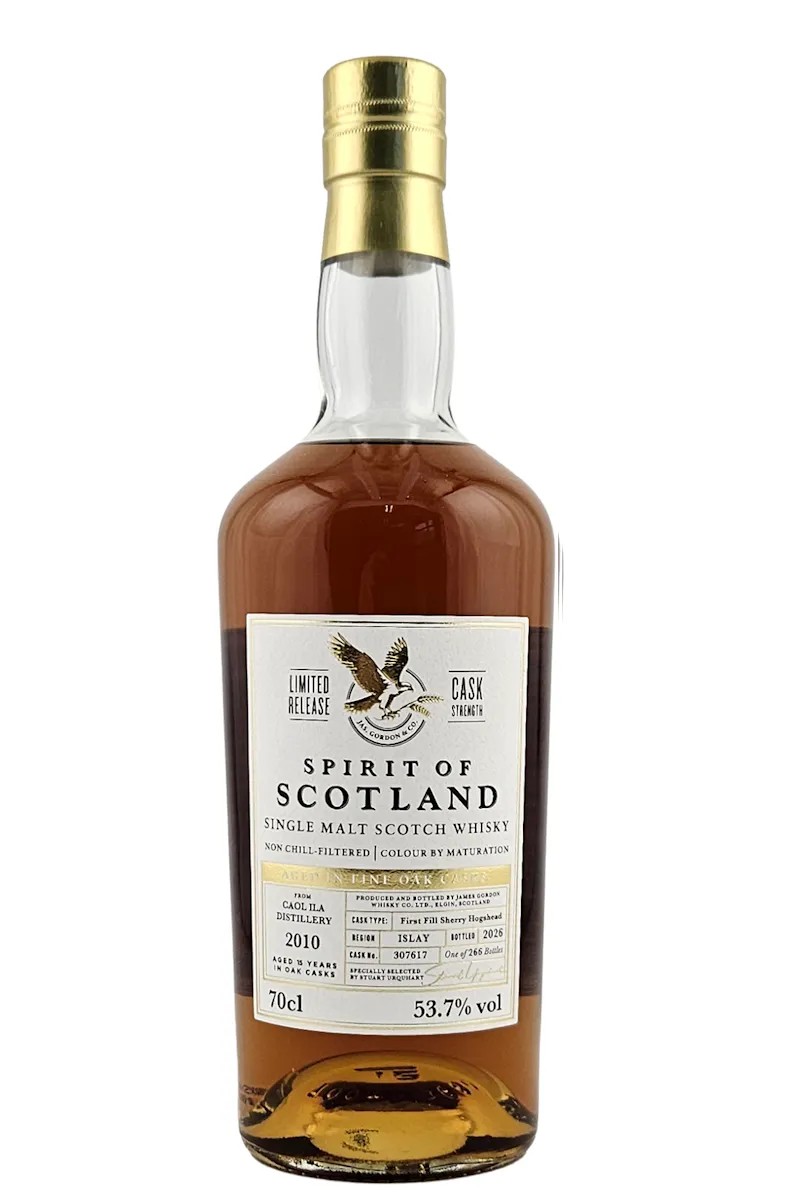 Caol Ila 15 years 2010 - 2026 #307617 Spirit of Scotland