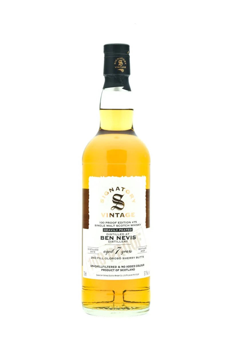 Ben Nevis 7  years 2019 - 2026 100 Proof Edition #75