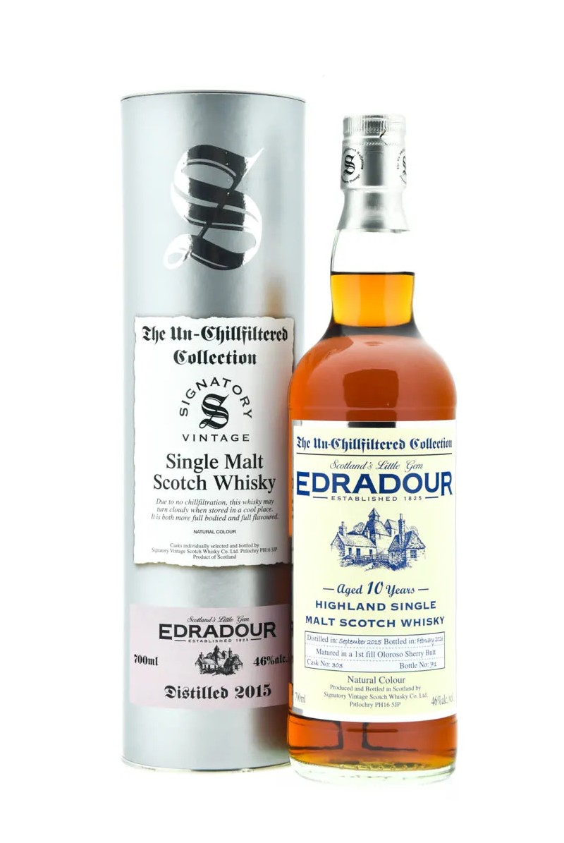 Edradour 10 years 2015 - 2026 #303 The Un-Chillfiltered Collection