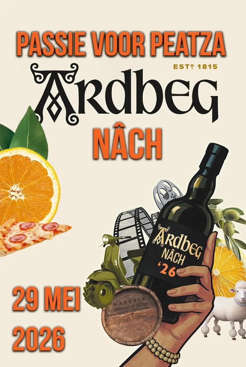 Ardbeg Nâch 2026 - Passie voor Peatza