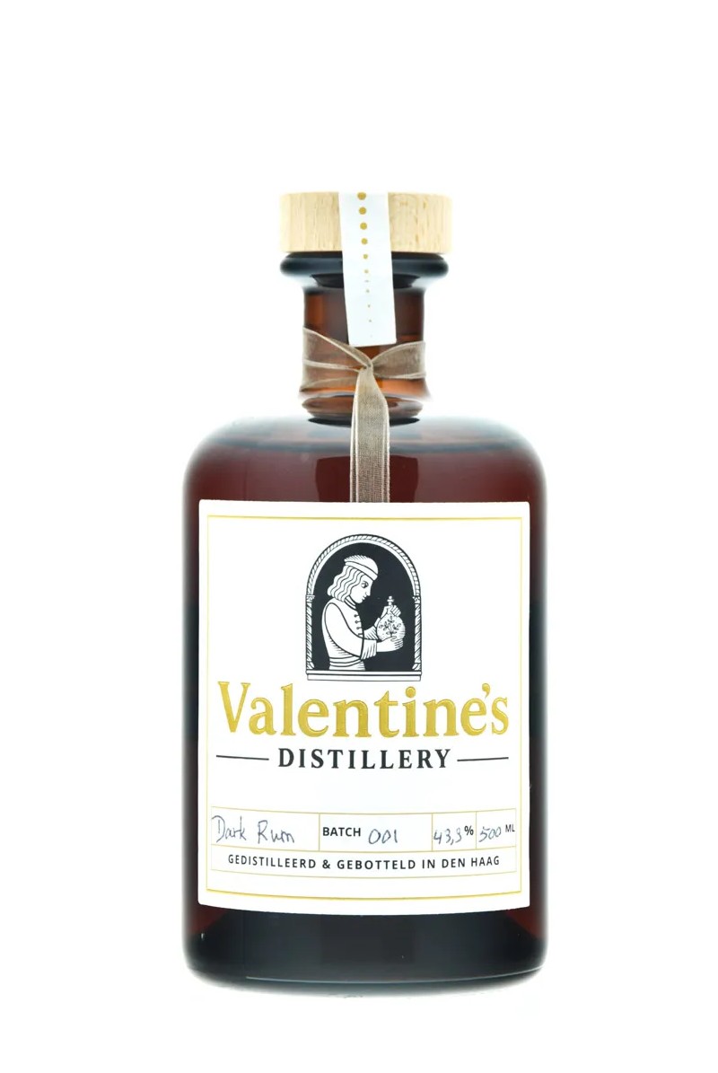 Valentine's Distillery Dark Rum Batch 1 50cl