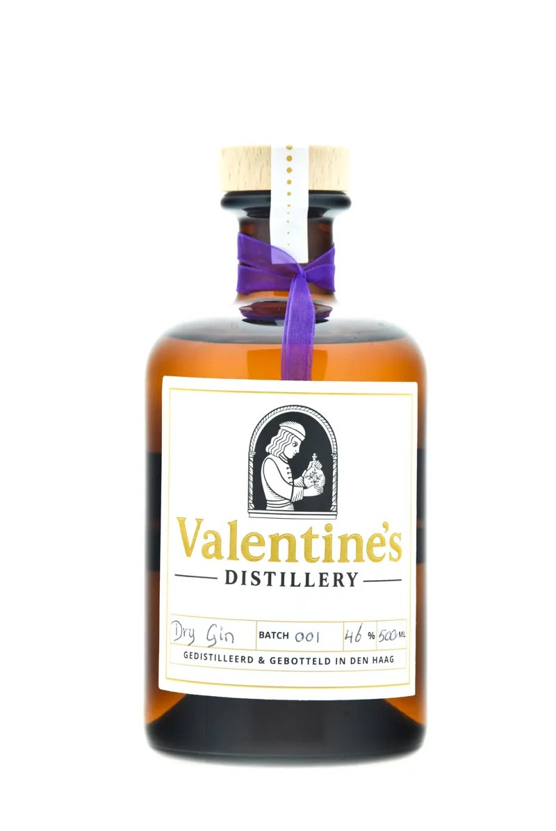 Valentine's Distillery Dry Gin Batch 1 50cl