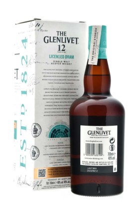 Glenlivet 12 years Lincensed Dram
