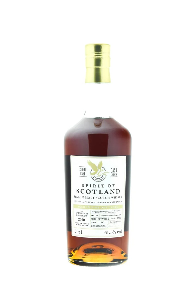 Balmenach 14 years 2010 - 2025 #662 Spirit of Scotland Balmenach 14 years 2010 - 2025 #662 Spirit of Scotland