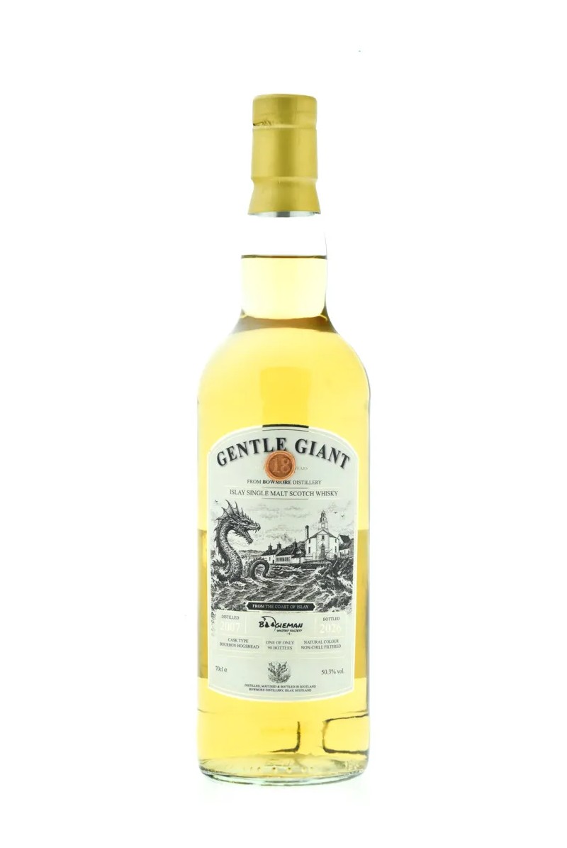 Bowmore 18 years 2007 - 2026 Gentle Giant 