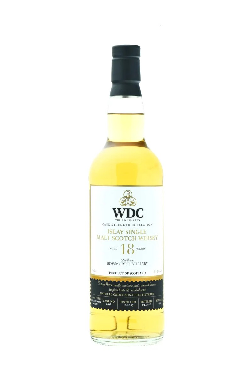 Bowmore 18 years 2007 - 2026 #6358 WDC