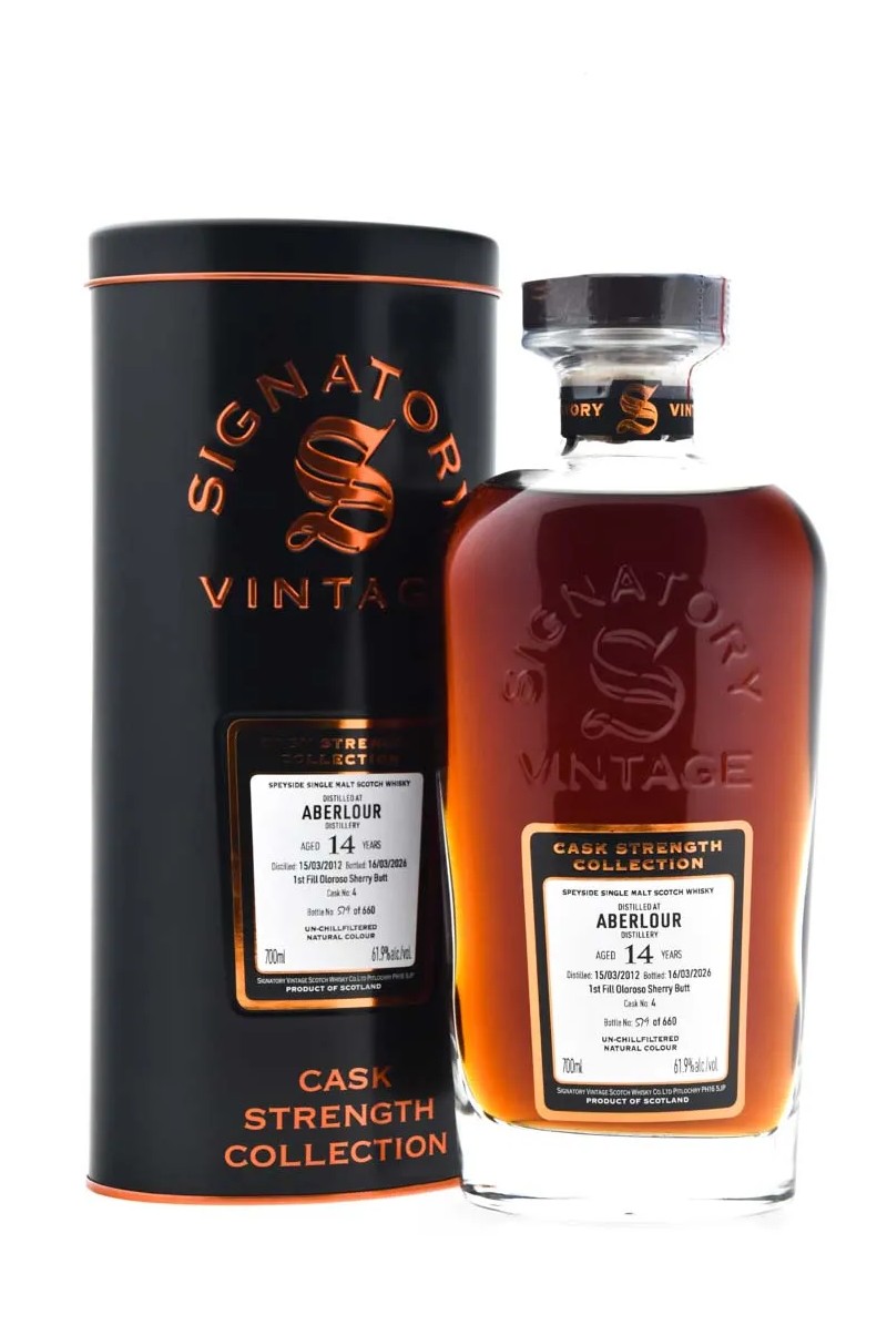 Aberlour 14 years 2012 - 2026 #4 Cask Strength Collection