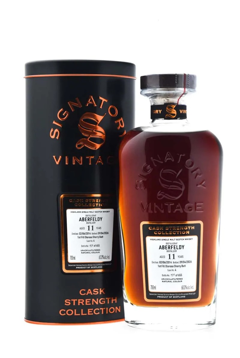 Aberfeldy 11 years 2014 - 2026 #4 Cask Strength Collection