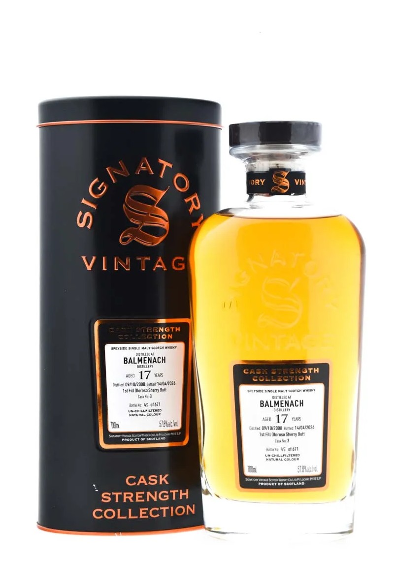 Balmenach 17 years 2008 - 2026 #3 Cask Strength Collection