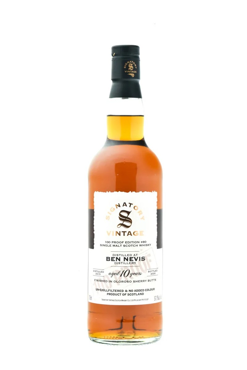 Ben Nevis 10 years 2015 - 2026 100 Proof Edition #80 Ben Nevis 10 years 2015 - 2026 100 Proof Edition #80