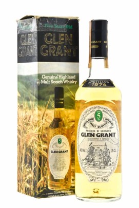 Glen Grant 5 years Distilled 1974 75cl