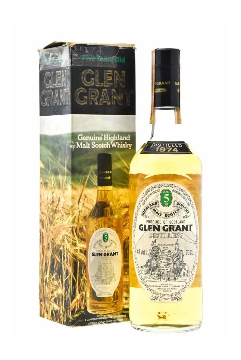 Glen Grant 5 years Distilled 1974 75cl Glen Grant 5 years Distilled 1974 75cl