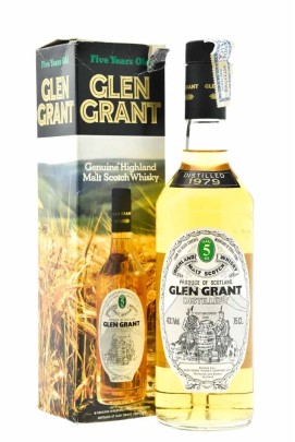 Glen Grant 5 years Distilled 1979 75cl
