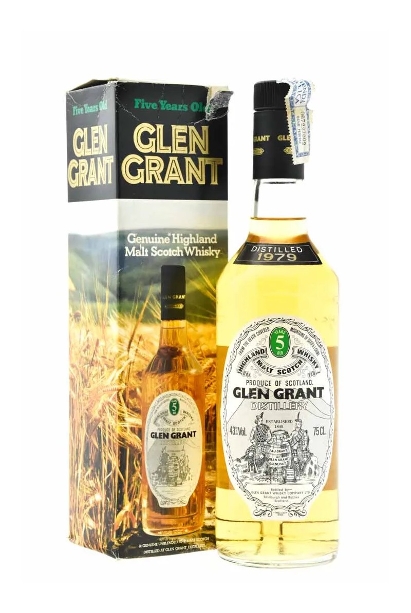 Glen Grant 5 years Distilled 1979 75cl Glen Grant 5 years Distilled 1979 75cl