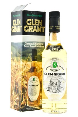 Glen Grant 5 years Distilled 1988
