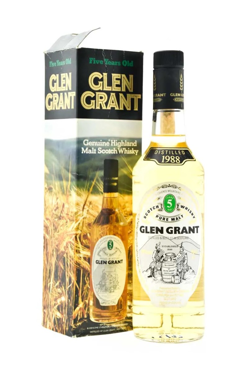 Glen Grant 5 years Distilled 1988 Glen Grant 5 years Distilled 1988