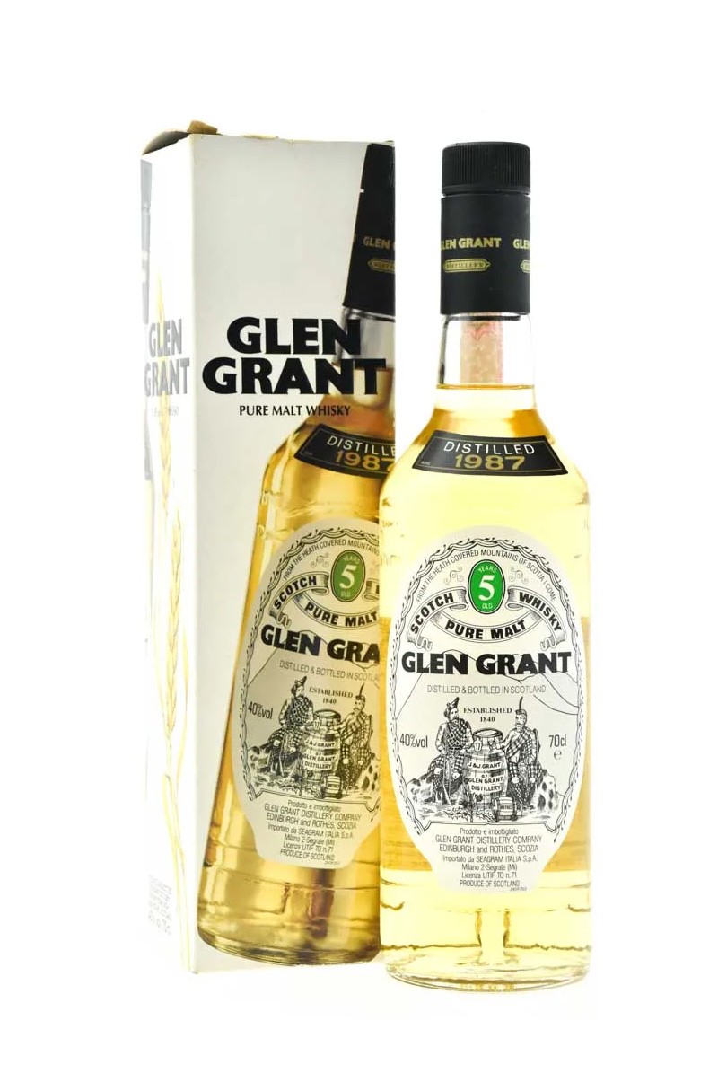Glen Grant 5 years Distilled 1987 Glen Grant 5 years Distilled 1987