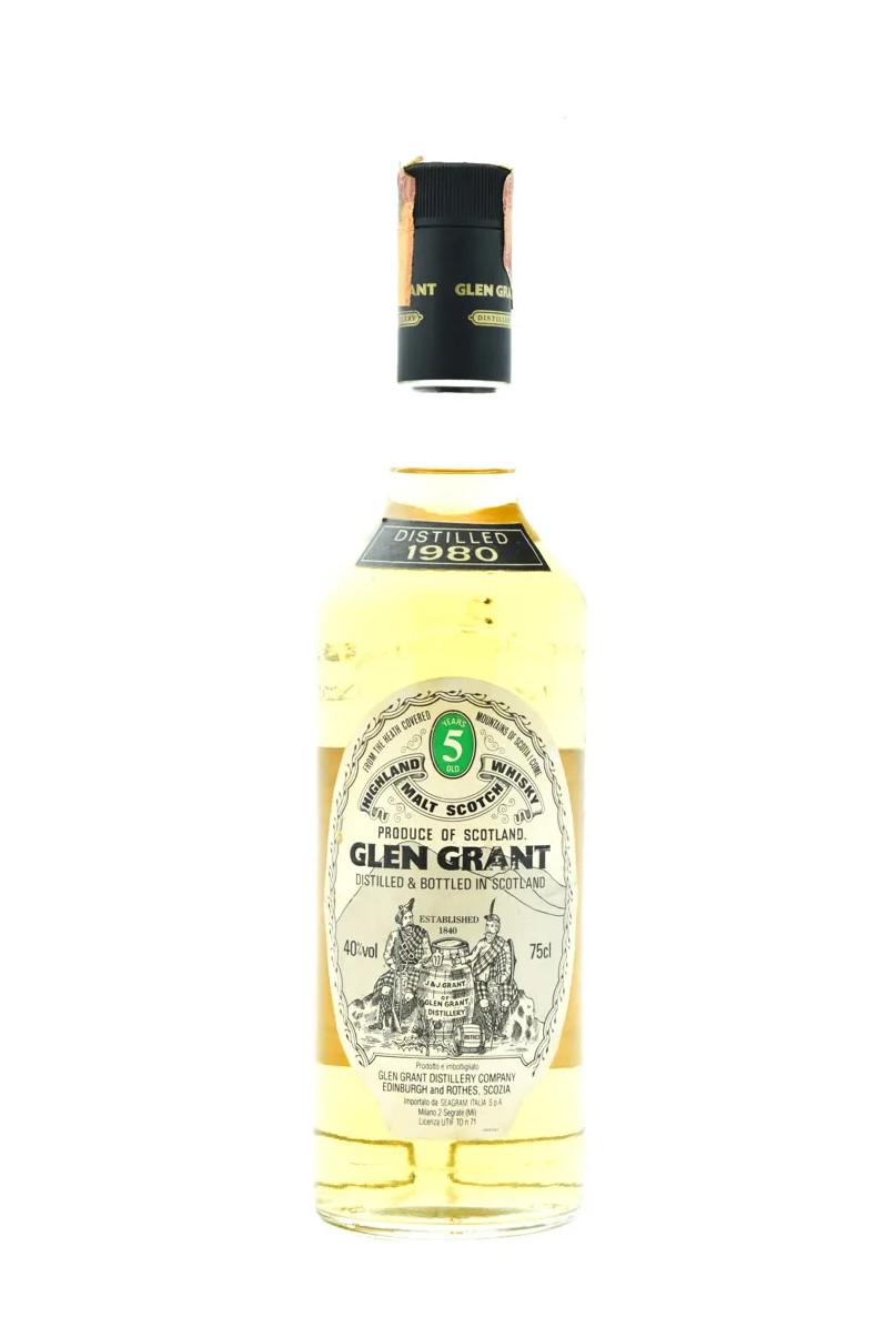 Glen Grant 5 years Distilled 1980 75cl Glen Grant 5 years Distilled 1980 75cl