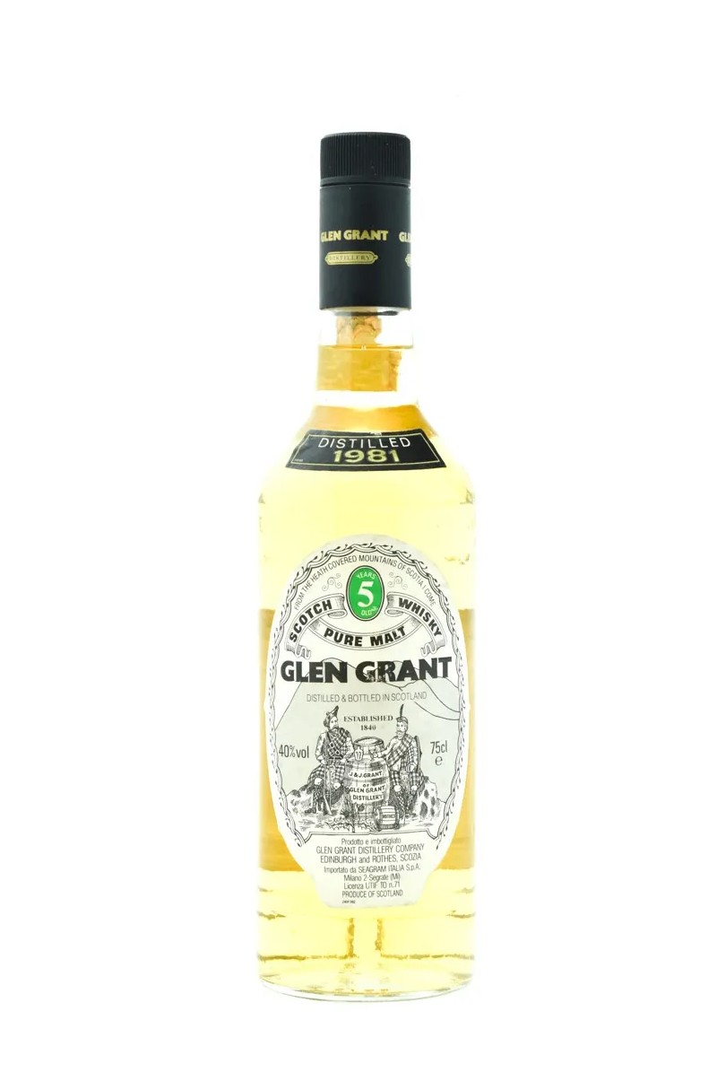 Glen Grant 5 years Distilled 1981 75cl Glen Grant 5 years Distilled 1981 75cl