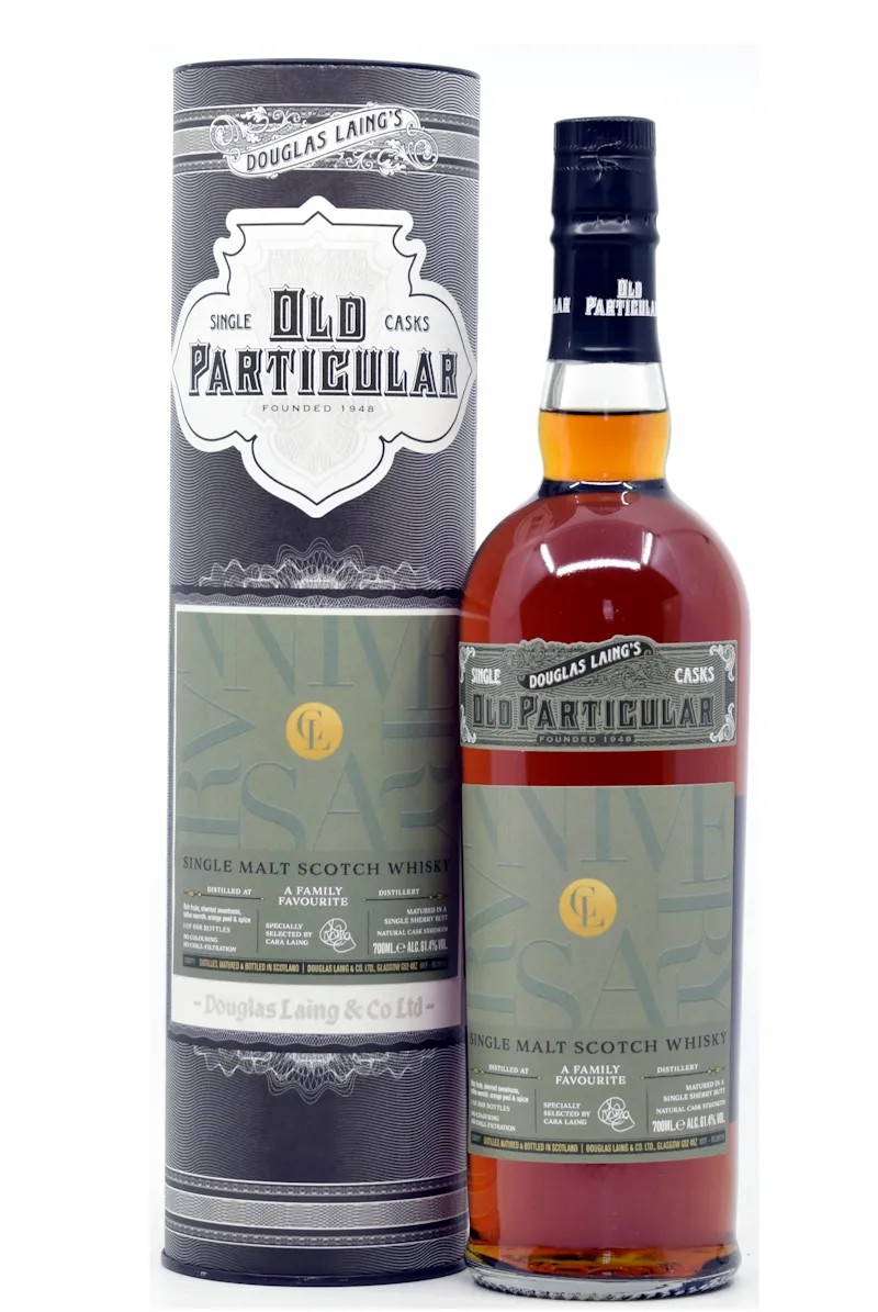 Douglas Laing's Old Particular Distilled at A Family Favourite Distillery CL Douglas Laing's Old Particular Distilled at A Family Favourite Distillery CL