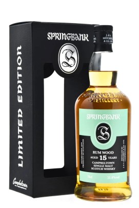 Springbank 15 years Rum Wood