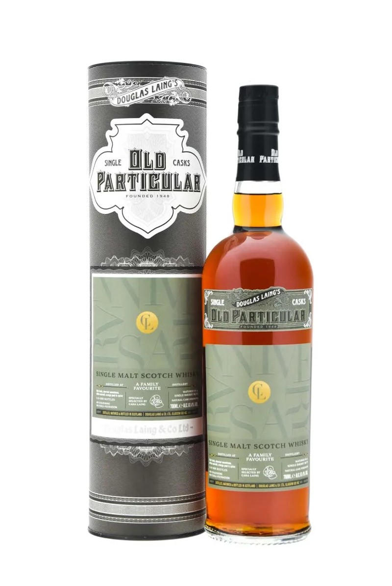 Douglas Laing's Old Particular Distilled at A Family Favourite Distillery CL Douglas Laing's Old Particular Distilled at A Family Favourite Distillery CL