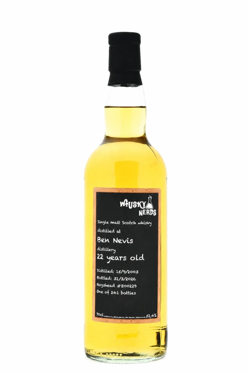 Ben Nevis 22 years 2003 - 2026 #800229 Whisky Nerds Ben Nevis 22 years 2003 - 2026 #800229 Whisky Nerds