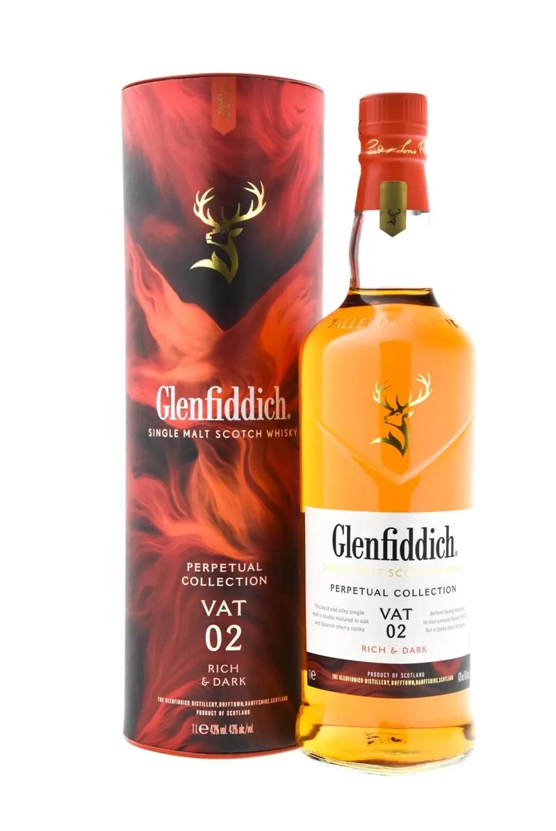 Glenfiddich Perpetual Collection VAT 02 Rich & Dark 100cl - WEEKEND DEAL Glenfiddich Perpetual Collection VAT 02 Rich & Dark 100cl - WEEKEND DEAL
