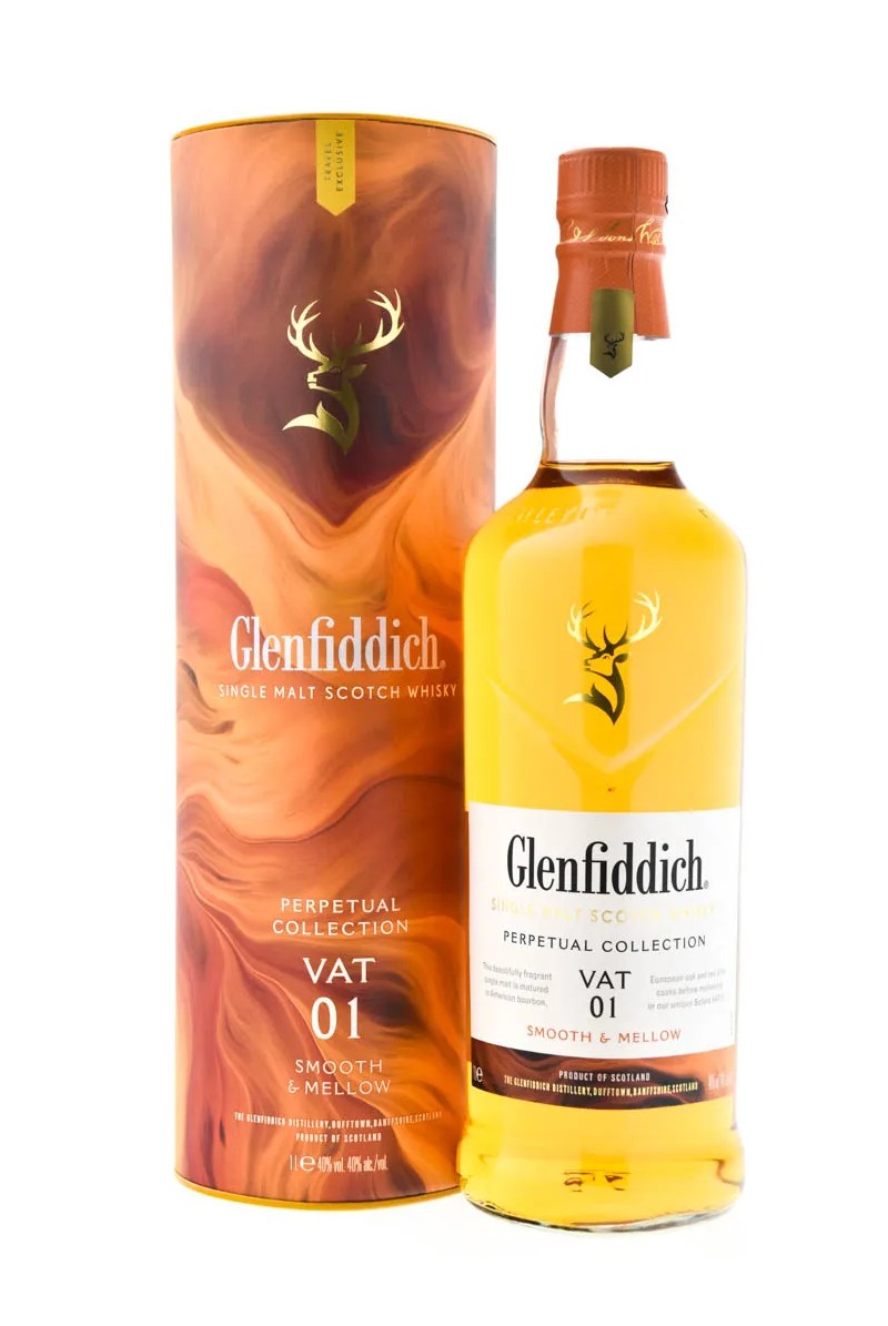 Glenfiddich Perpetual Collection VAT 01 Smooth & Mellow 100cl - WEEKEND DEAL