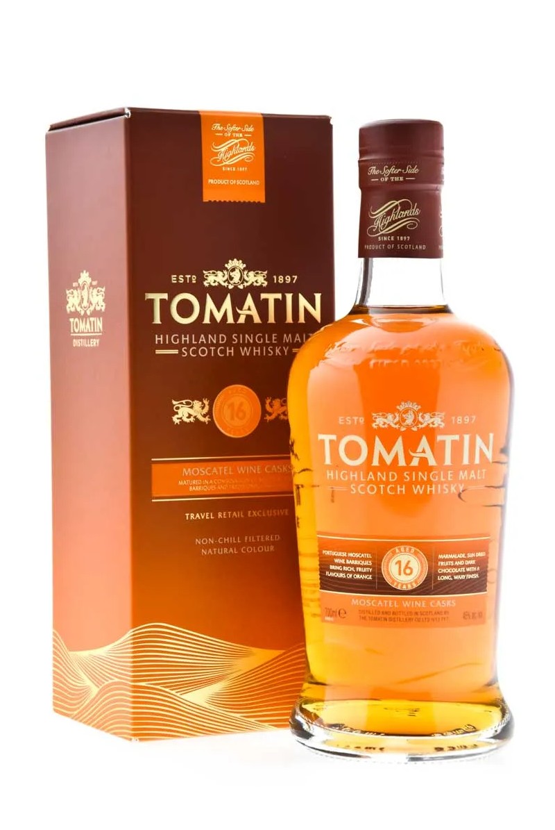 Tomatin 16 years Moscatel Wine Casks