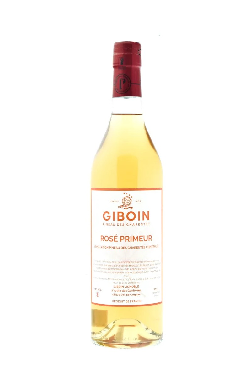 Giboin Pineau des Charentes Rosé Primeur Giboin Pineau des Charentes Rosé Primeur