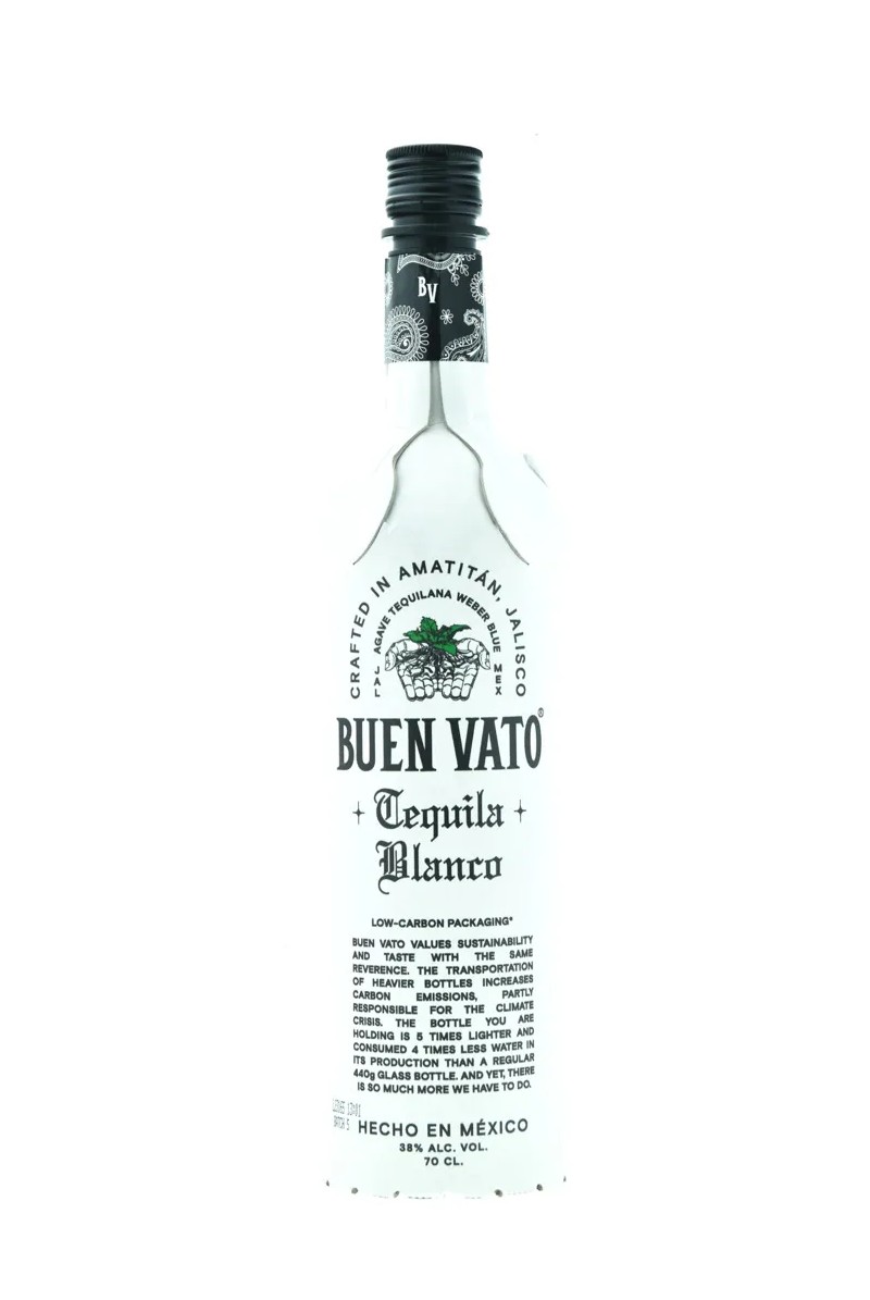 Buen Vato Tequila Blanco Paper Bottle Buen Vato Tequila Blanco Paper Bottle