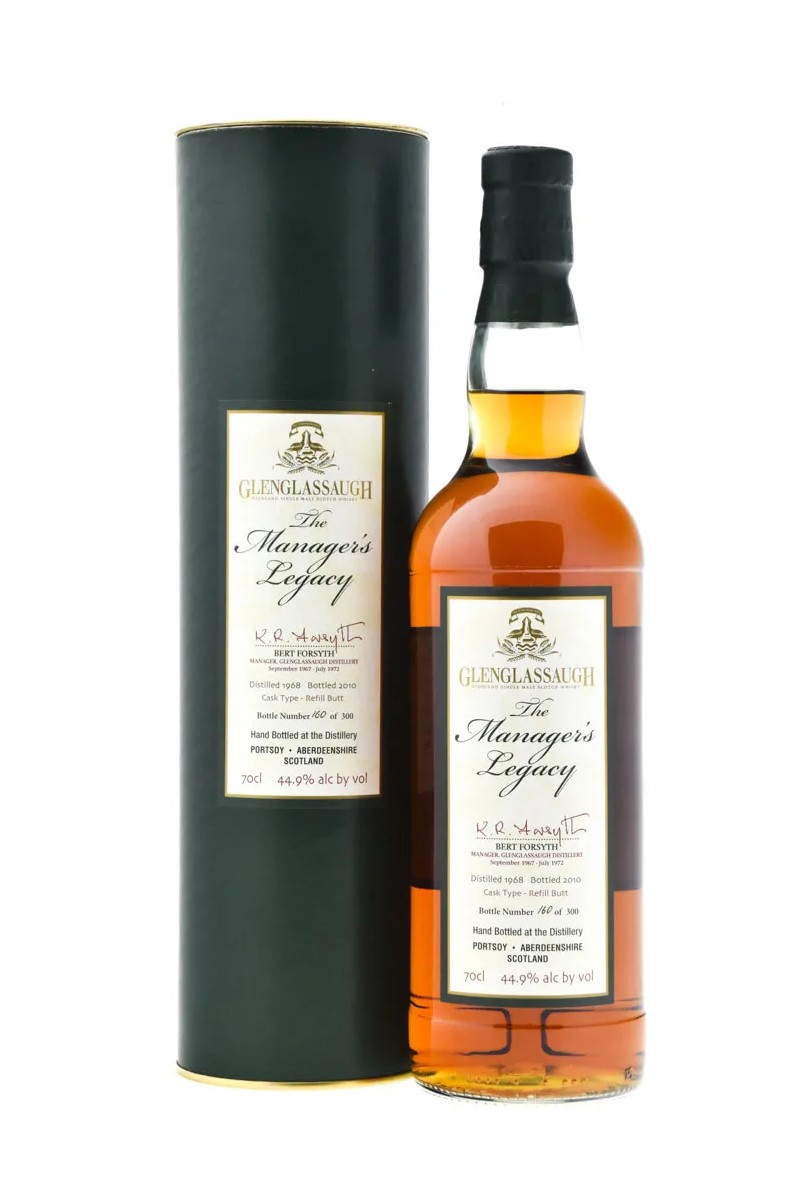 Glenglassaugh 1968 - 2010 The Manager's Legacy Glenglassaugh 1968 - 2010 The Manager's Legacy